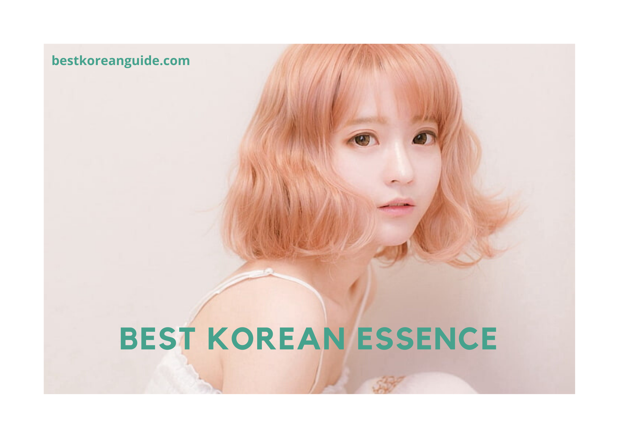 How to use Korean skin essence?