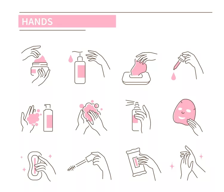 Hand care routine