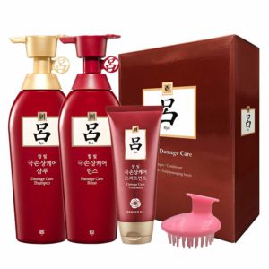 Ryoe Korean Herbal Anti Hair Loss Damaged Hair Shampoo Conditioner, Treatment, Scalp Massaging Brush Set Review