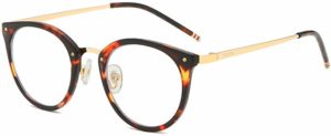 TIJN Vintage Round Metal Optical Eyewear Non-prescription Eyeglasses Frame For Women Reviews