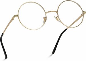 Round Clear Metal Frame Glasses Reviews