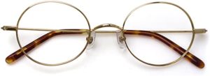 Komehachi - Ultra Light Slim Round Metal RX-Ready Clear Lens Eyeglasses Frame reviews