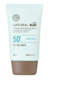 Face Shop Natural Hydrating Sun Cream