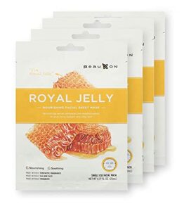 BeauKON Royal Jelly Honey Nourishing Facial Sheet Mask