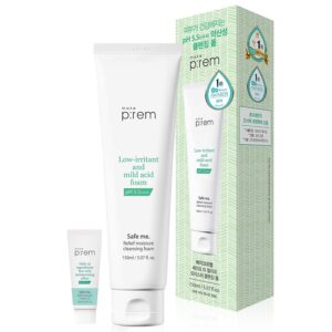 MAKEP: REM Hydrating Cleansing Foam For Face With Sensitive Dry Skin